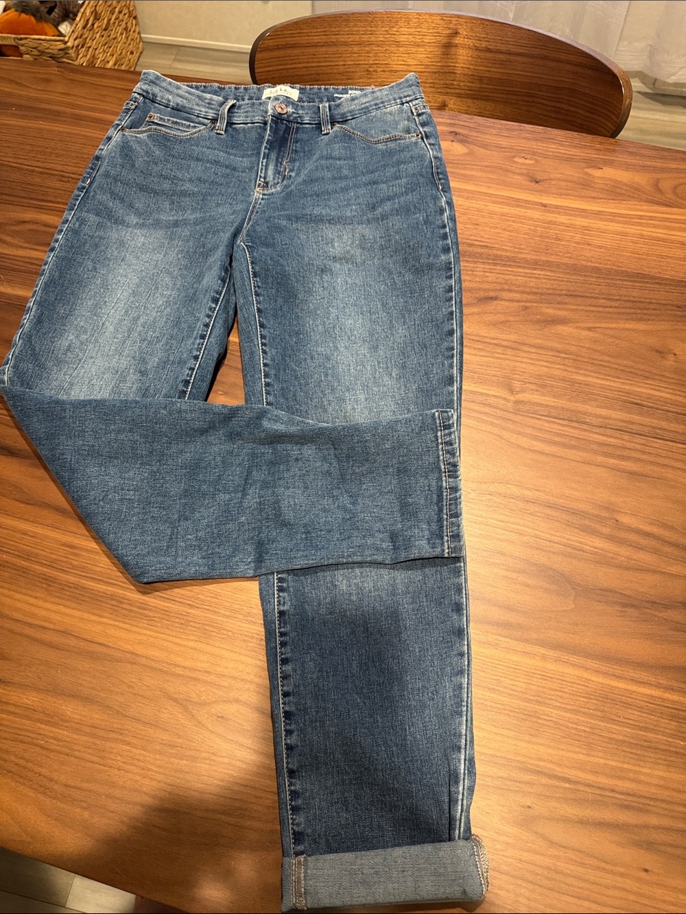 Nicole miller high rise ankle skinny jeans
